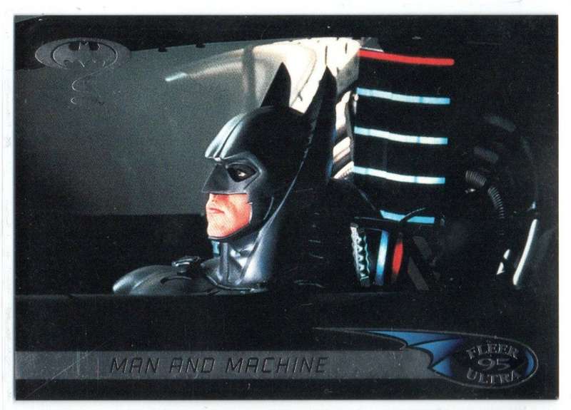 Fleer Ultra 95 DC Comics Batman Forever  - 62 Man and Machine