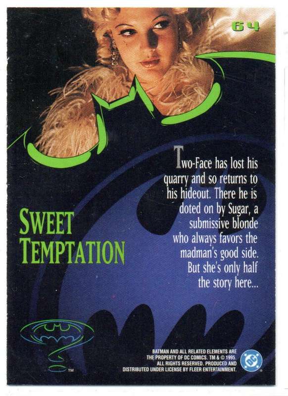 Fleer Ultra 95 DC Comics Batman Forever  - 64 Sweet Temptation