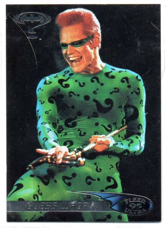 Fleer Ultra 95 DC Comics Batman Forever  - 66 Guess Who?