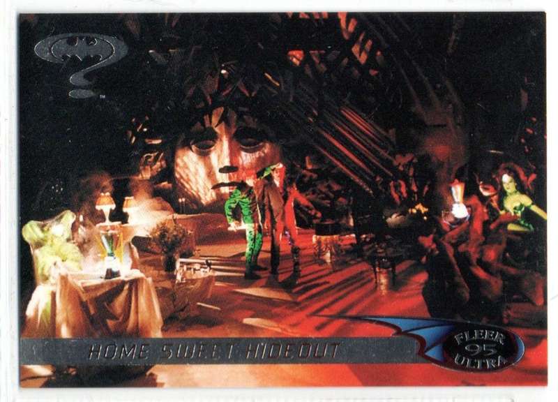Fleer Ultra 95 DC Comics Batman Forever  - 68 Home Sweet Hideout