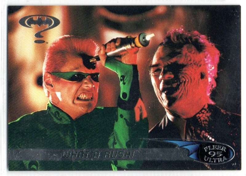 Fleer Ultra 95 DC Comics Batman Forever  - 69 What a Rush