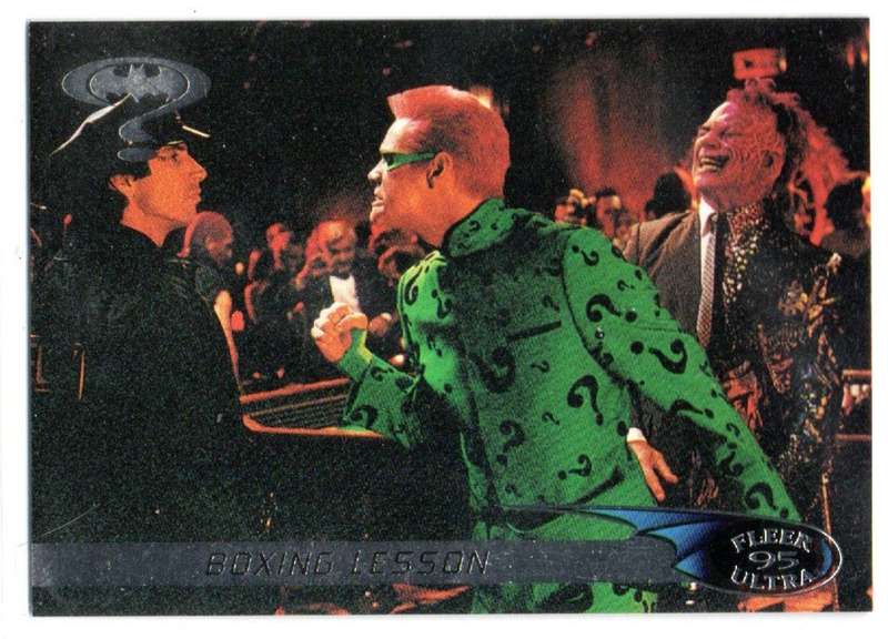 Fleer Ultra 95 DC Comics Batman Forever  - 72 Boxing Lesson