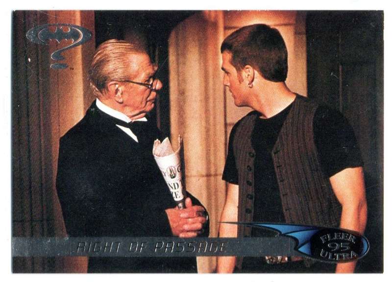 Fleer Ultra 95 DC Comics Batman Forever  - 77 Right of Passage