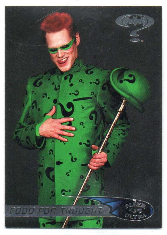 Fleer Ultra 95 DC Comics Batman Forever  - 78 Food for Thought