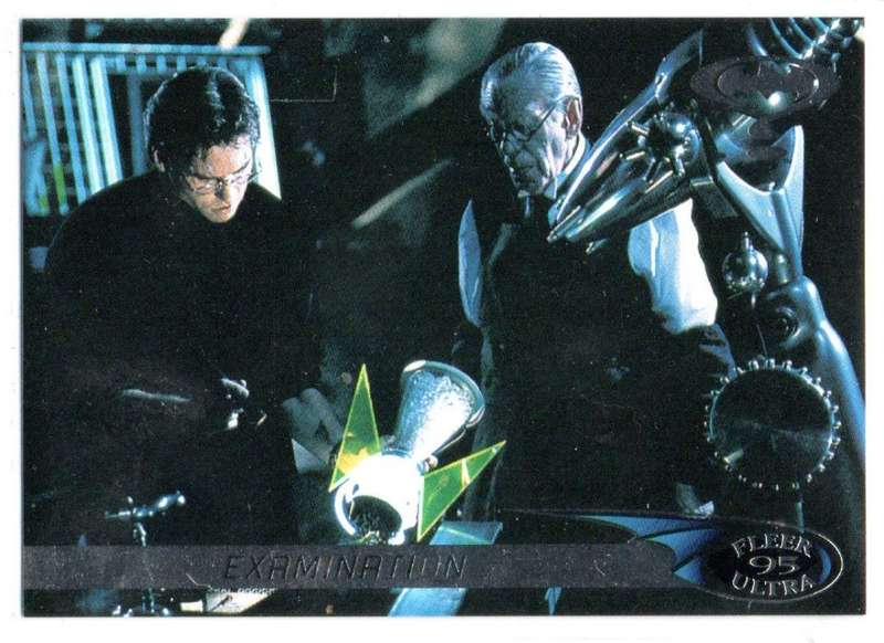 Fleer Ultra 95 DC Comics Batman Forever  - 79 Examination