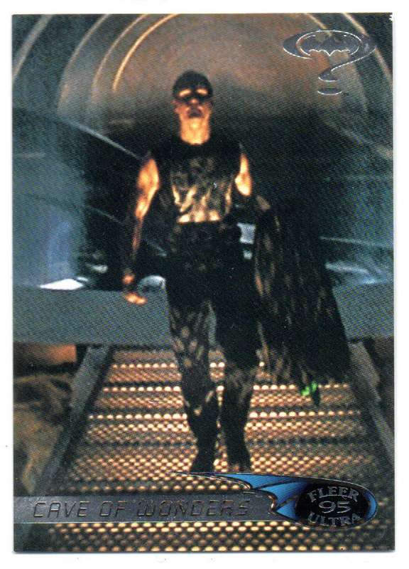 Fleer Ultra 95 DC Comics Batman Forever  - 81 Cave of Wonders