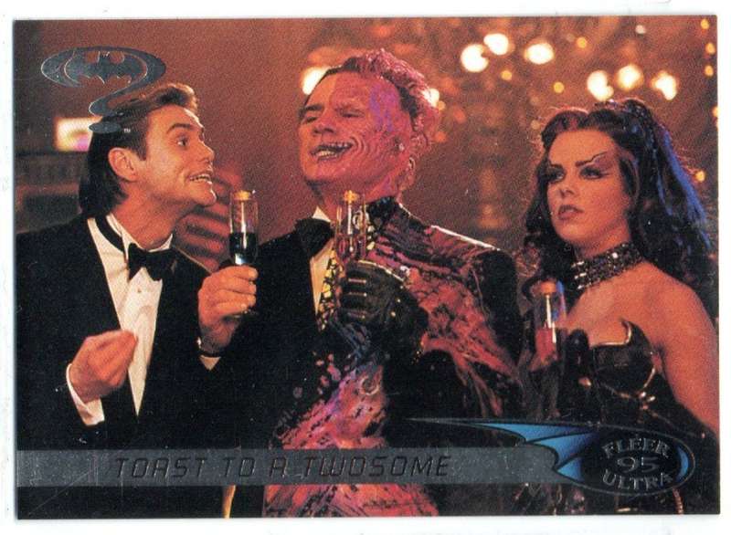 Fleer Ultra 95 DC Comics Batman Forever  - 89 Toast to a Twosome