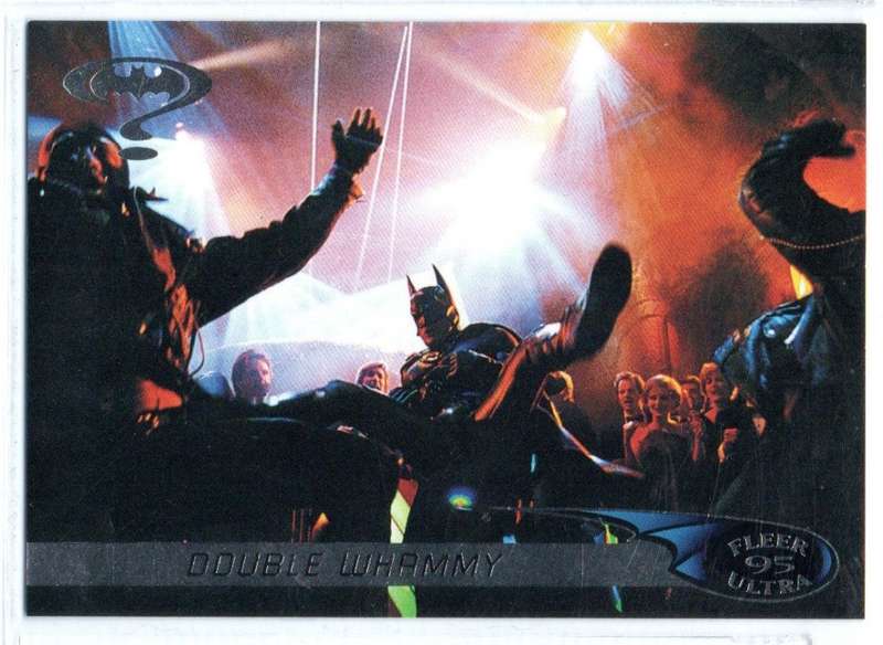 Fleer Ultra 95 DC Comics Batman Forever  - 91 Double Whammy
