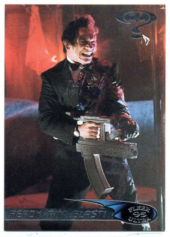 Fleer Ultra 95 DC Comics Batman Forever  - 92 Ready, Aim, Blast!