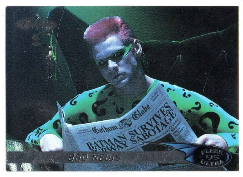 Fleer Ultra 95 DC Comics Batman Forever  - 97 Bad News
