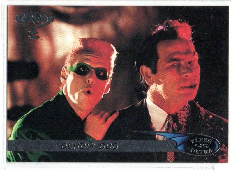 Fleer Ultra 95 DC Comics Batman Forever  - 100 Deadly Duo