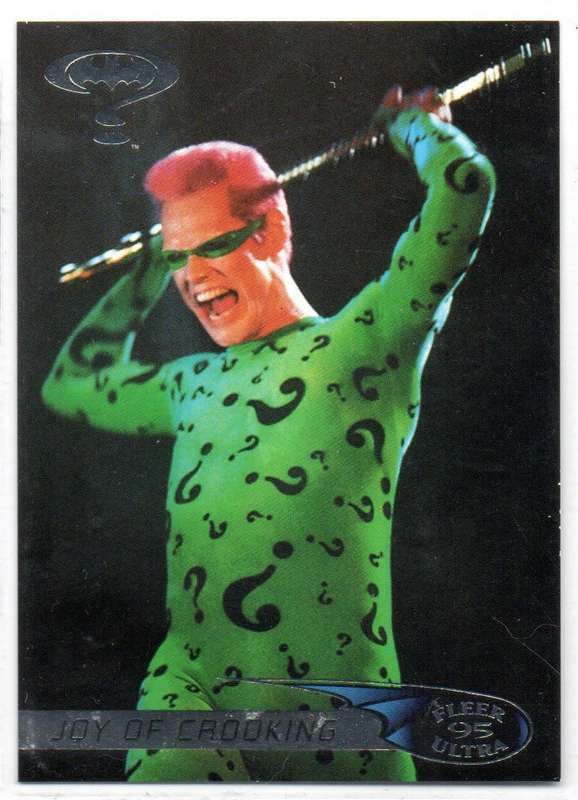 Fleer Ultra 95 DC Comics Batman Forever  - 102 Joy of Crooking