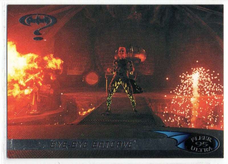 Fleer Ultra 95 DC Comics Batman Forever  - 103 Bye-Bye Batcave