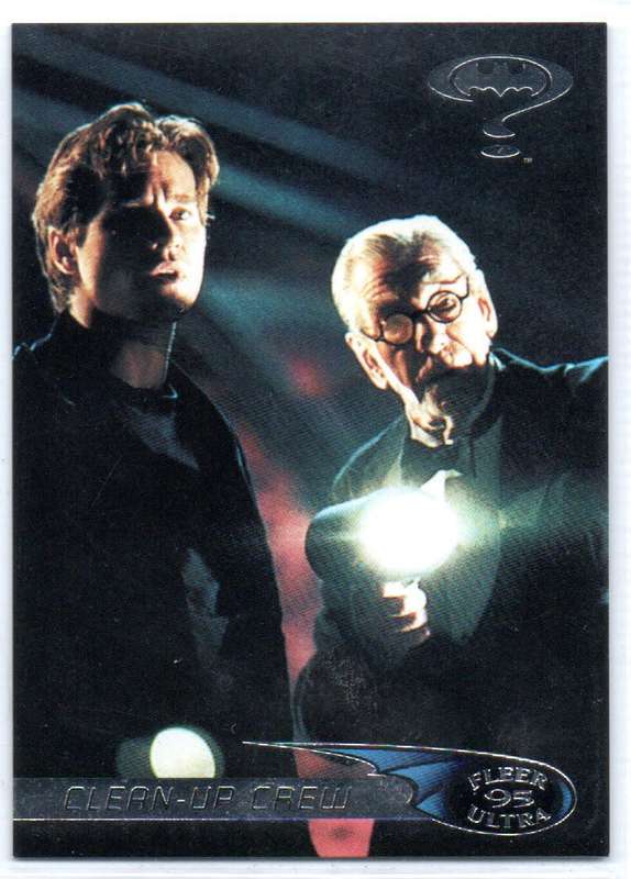 Fleer Ultra 95 DC Comics Batman Forever  - 105 Clean-up Crew