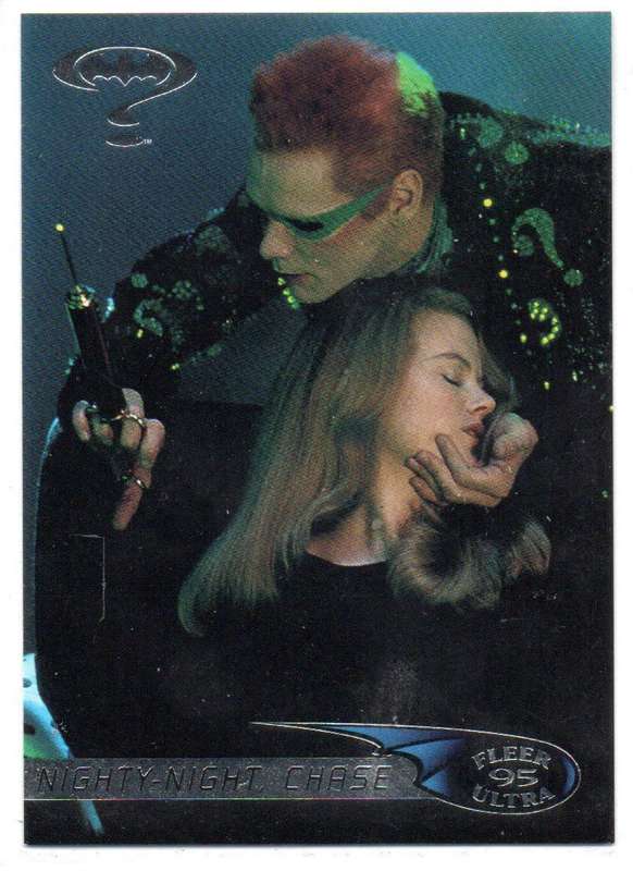 Fleer Ultra 95 DC Comics Batman Forever  - 106 Nighty-Night, Chase