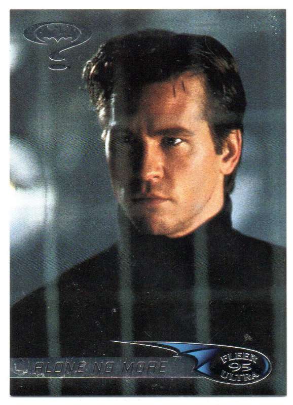 Fleer Ultra 95 DC Comics Batman Forever  - 113 Alone No More