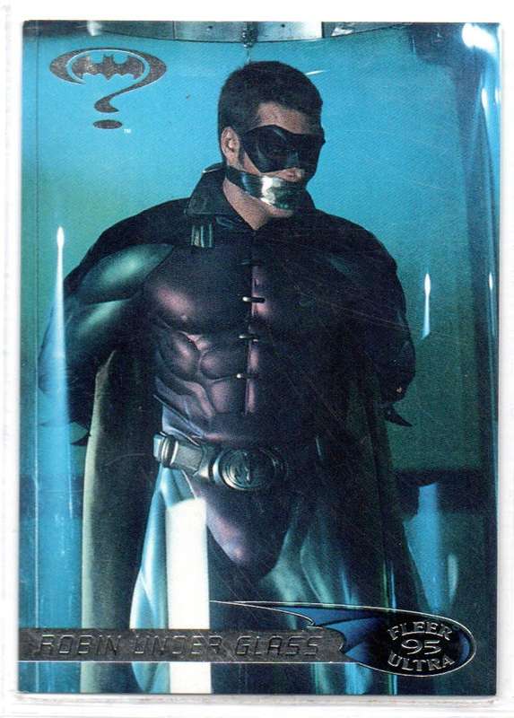 Fleer Ultra 95 DC Comics Batman Forever  - 116 Robin Under Glass