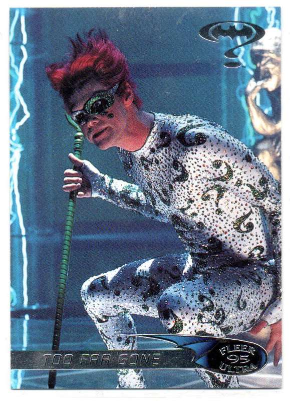 Fleer Ultra 95 DC Comics Batman Forever  - 117 Too Far Gone