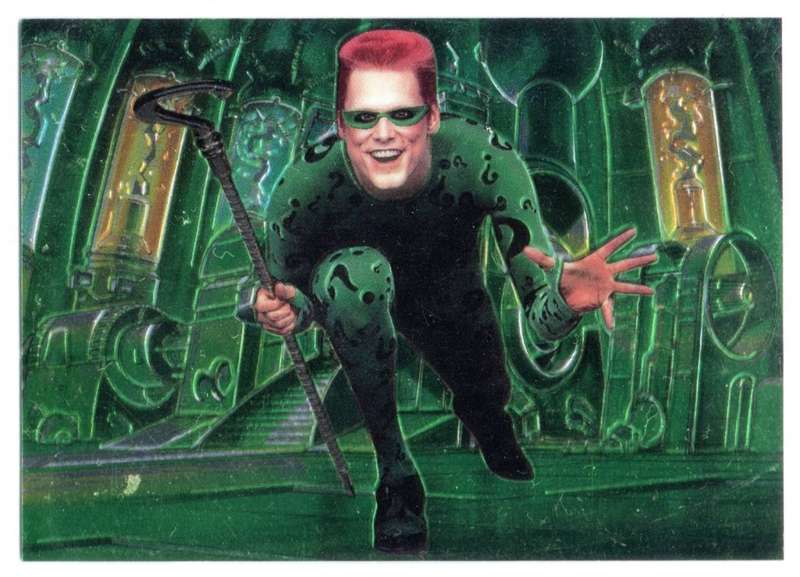 Fleer Ultra 95 DC Comics Batman Forever  - 3 The Riddler Animaction
