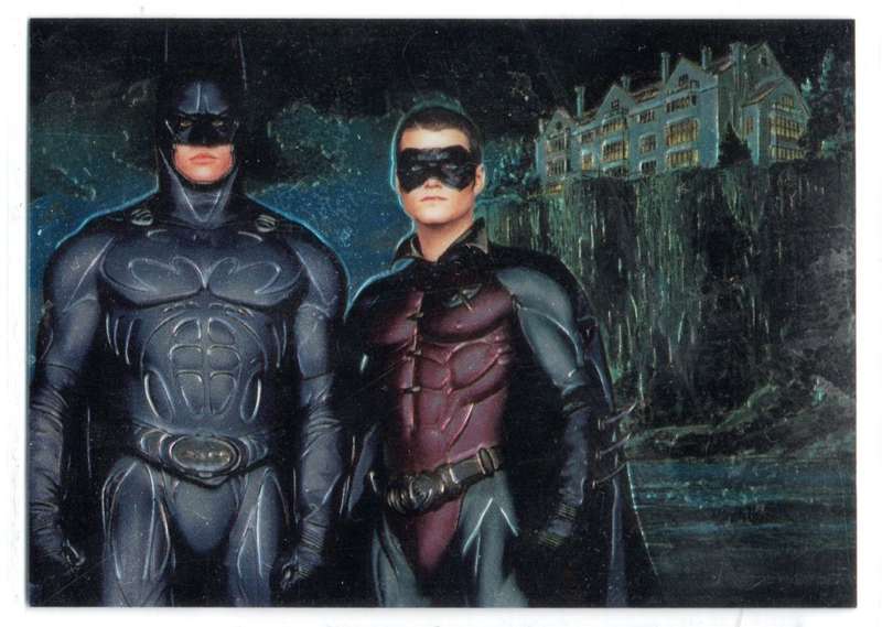 Fleer Ultra 95 DC Comics Batman Forever  - 6 Batman and Robin Animaction