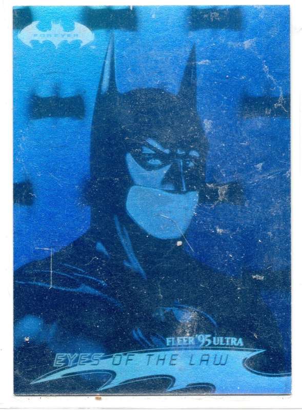 Fleer Ultra 95 DC Comics Batman Forever  - 1 Eyes of the Law Holograms