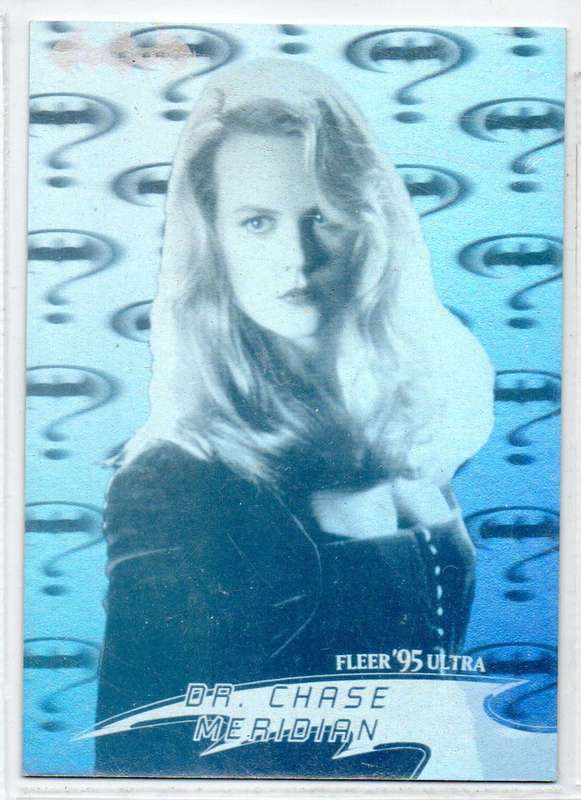 Fleer Ultra 95 DC Comics Batman Forever  - 5 Dr. Chase Meridian Holograms