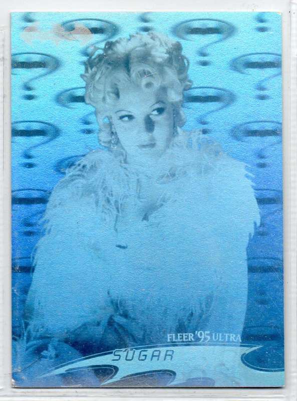 Fleer Ultra 95 DC Comics Batman Forever  - 7 Sugar Holograms