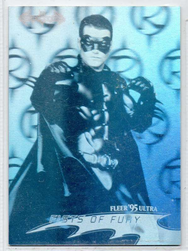 Fleer Ultra 95 DC Comics Batman Forever  - 8 Fists of Fury Holograms
