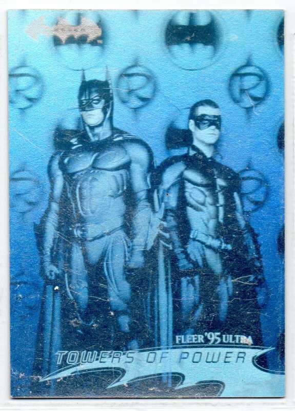 Fleer Ultra 95 DC Comics Batman Forever  - 9 Towers of Power Holograms