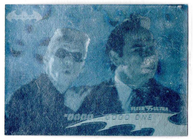 Fleer Ultra 95 DC Comics Batman Forever  - 10 Ooo Good One! Holograms