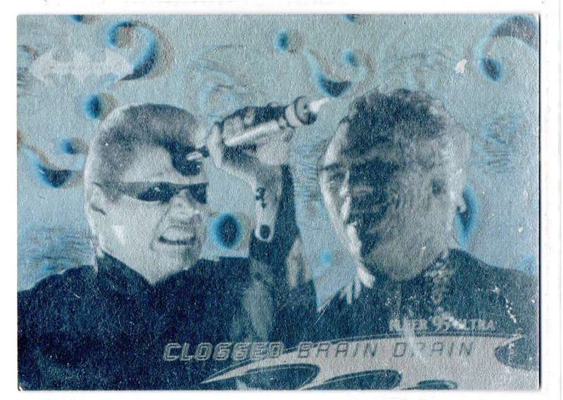 Fleer Ultra 95 DC Comics Batman Forever  - 19 Clogged Brain Drain Holograms