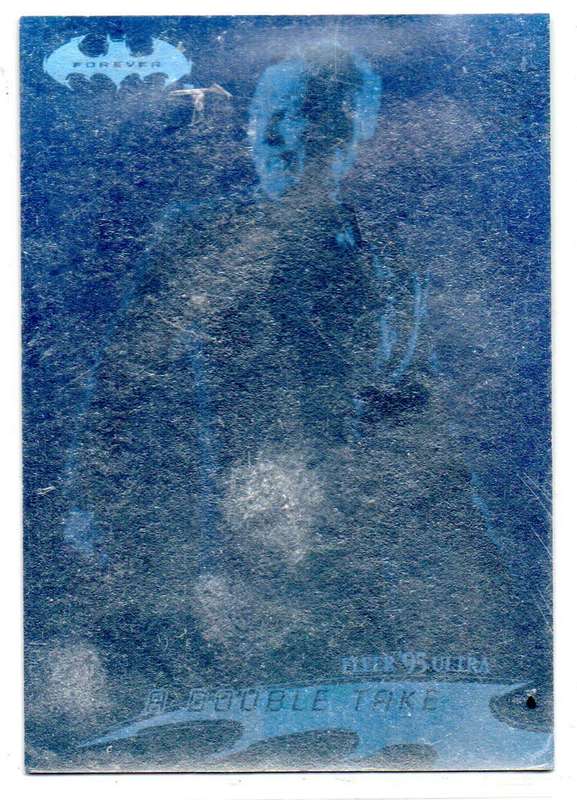 Fleer Ultra 95 DC Comics Batman Forever  - 23 A Double Take Holograms