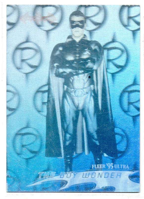 Fleer Ultra 95 DC Comics Batman Forever  - 24 The Boy Wonder Holograms