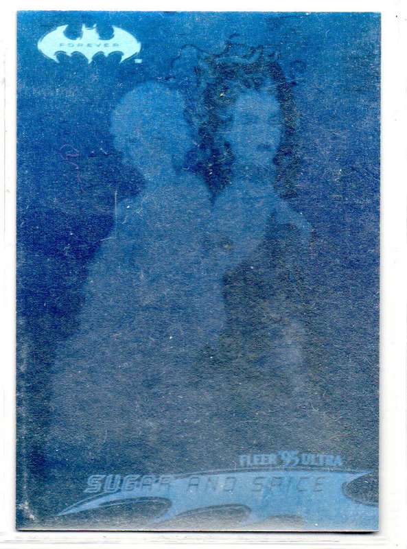 Fleer Ultra 95 DC Comics Batman Forever  - 27 Sugar and Spice Holograms