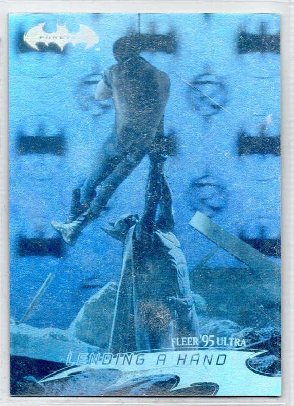 Fleer Ultra 95 DC Comics Batman Forever  - 30 Lending a Hand Holograms