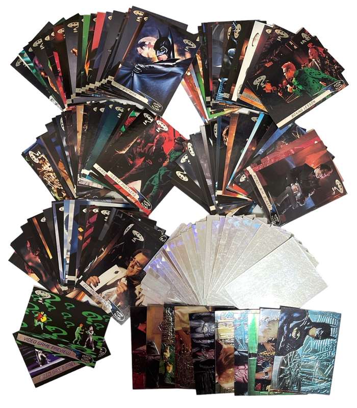 Fleer Ultra 95 DC Comics Batman Forever  - Complete Set - 168 Cards