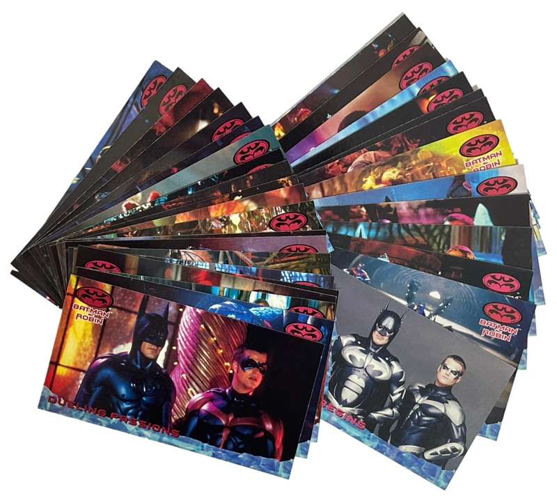 SkyBox Premium 1997 DC Batman & Robin - Plotpoint 1-35 Soundbite 36-70 Storyboards S1-S24 Complete