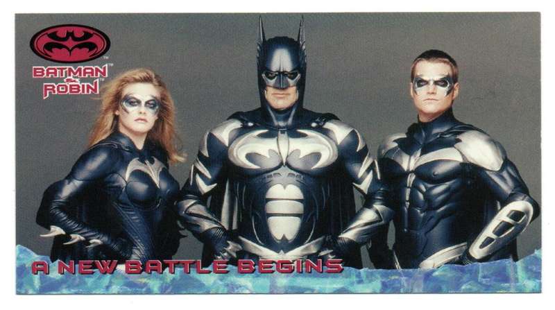 SkyBox Premium 1997 DC Batman & Robin - 1 A new battle begins