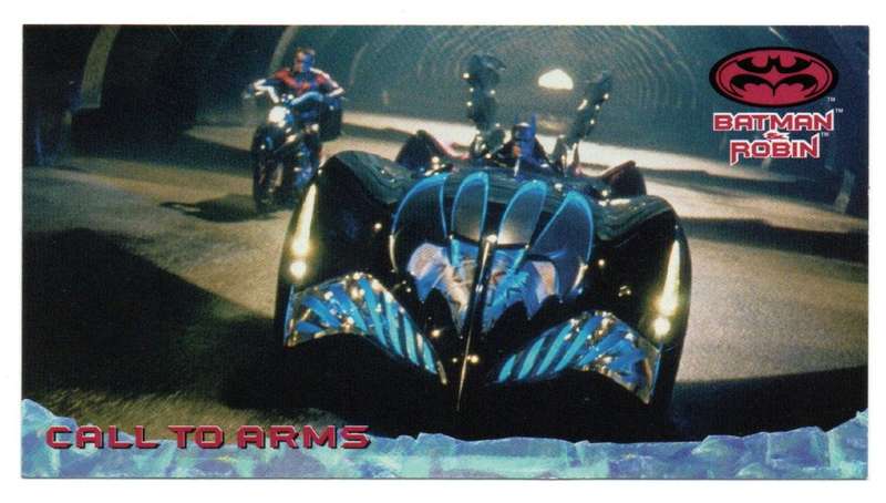 SkyBox Premium 1997 DC Batman & Robin - 2 Call to arms