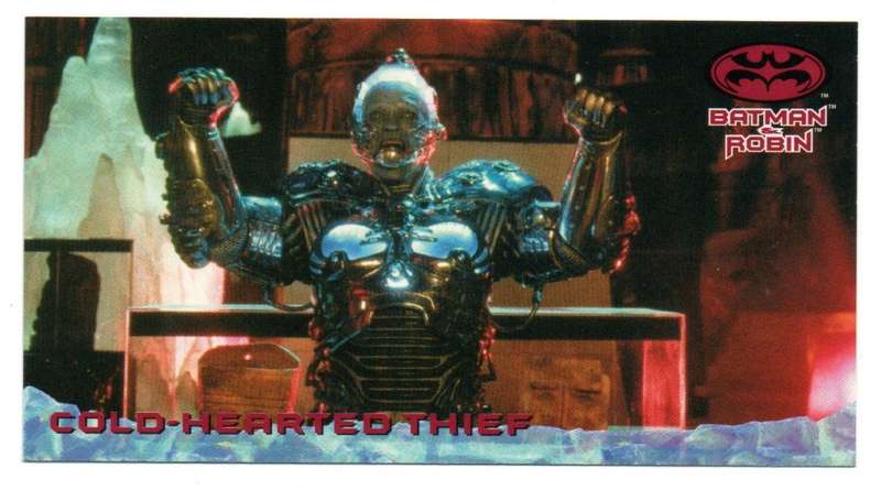 SkyBox Premium 1997 DC Batman & Robin - 3 Cold hearted thief