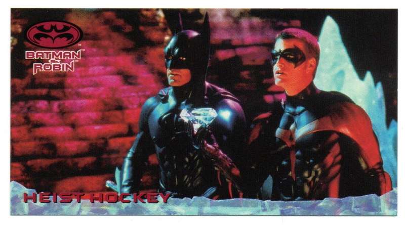 SkyBox Premium 1997 DC Batman & Robin - 5 Heist hockey