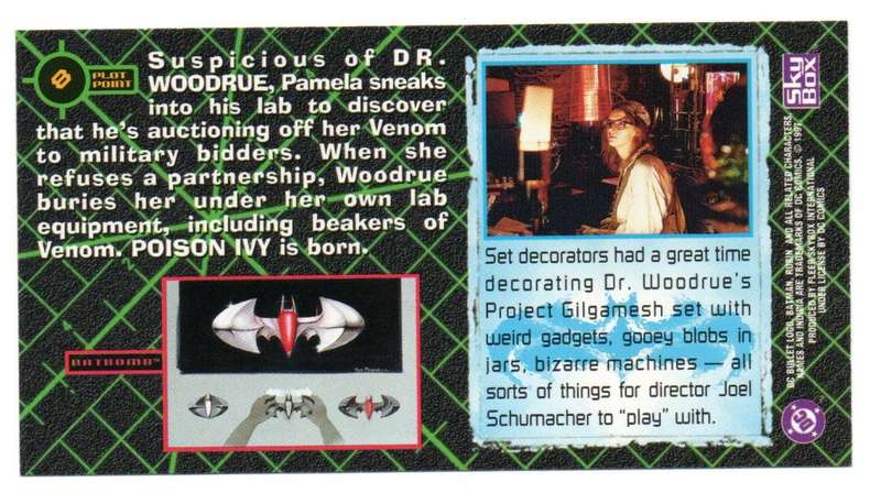 SkyBox Premium 1997 DC Batman & Robin - 8 A tragic genesis