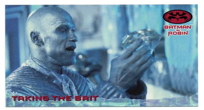SkyBox Premium 1997 DC Batman & Robin - 11 Taking the bait
