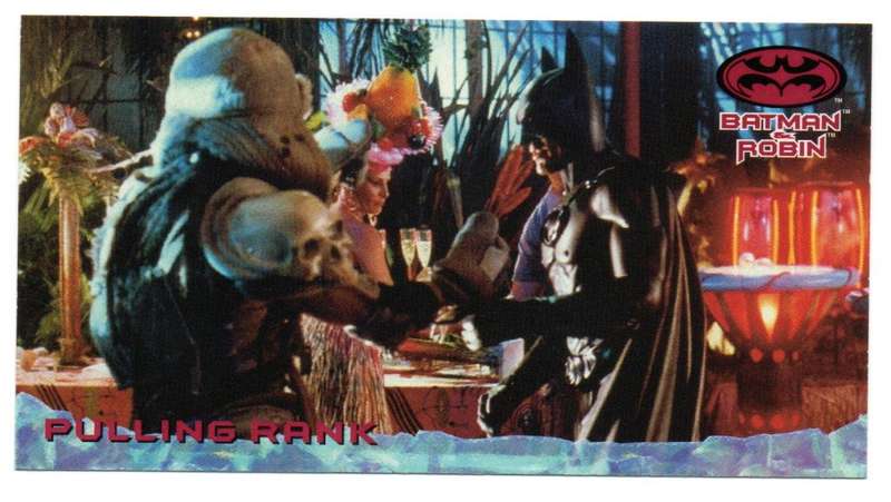 SkyBox Premium 1997 DC Batman & Robin - 20 Pulling rank