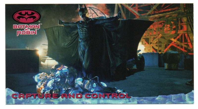SkyBox Premium 1997 DC Batman & Robin - 21 Capture and control