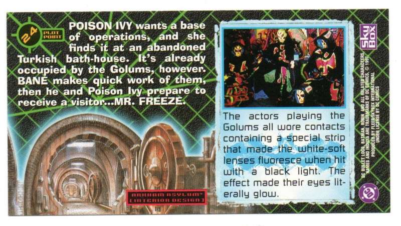 SkyBox Premium 1997 DC Batman & Robin - 24 House hunting
