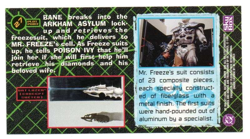 SkyBox Premium 1997 DC Batman & Robin - 27 Let`s make a deal