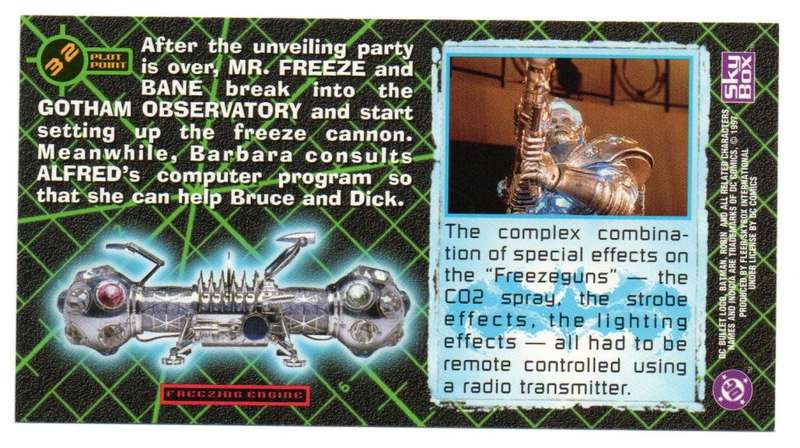 SkyBox Premium 1997 DC Batman & Robin - 32 The real party begins