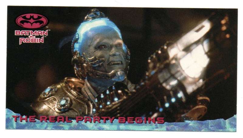 SkyBox Premium 1997 DC Batman & Robin - 32 The real party begins