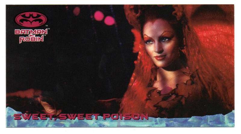 SkyBox Premium 1997 DC Batman & Robin - 33 Sweet, sweet poison